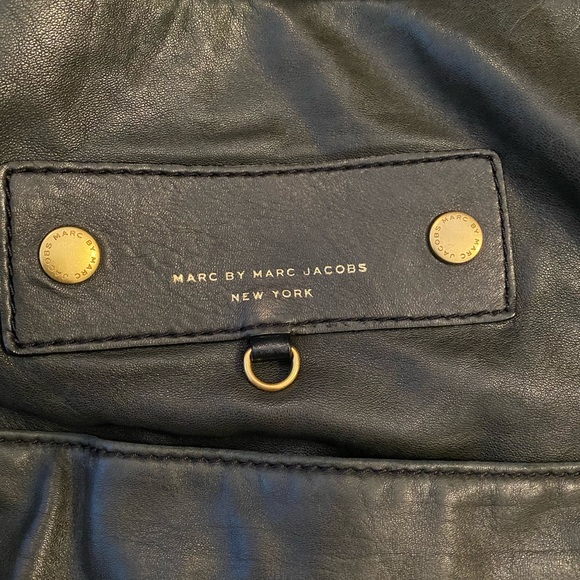 Marc Jacobs Preppy Black Leather Hayley Tote Bag - Picture 2 of 5